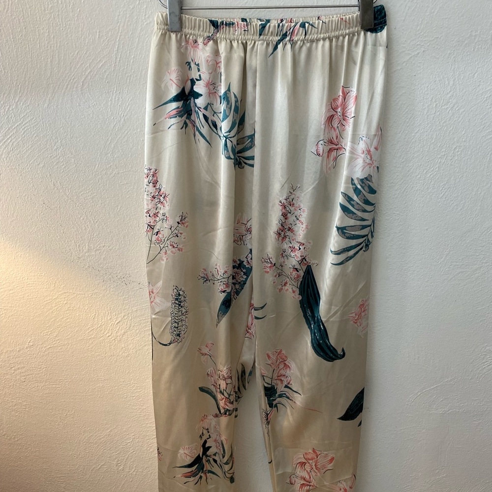 Silk lounge pants